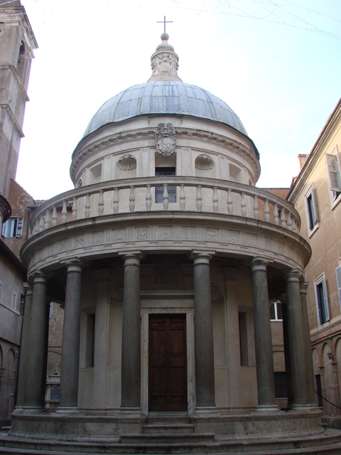 Donato Bramante | Tempietto, Church of San Pietro in Montorio (1502 ...