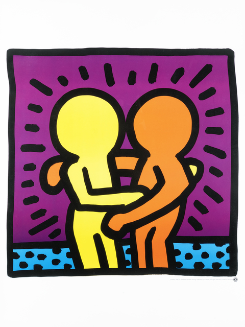 Keith Haring | Untitled (Best Buddies) (1987) | Artsy