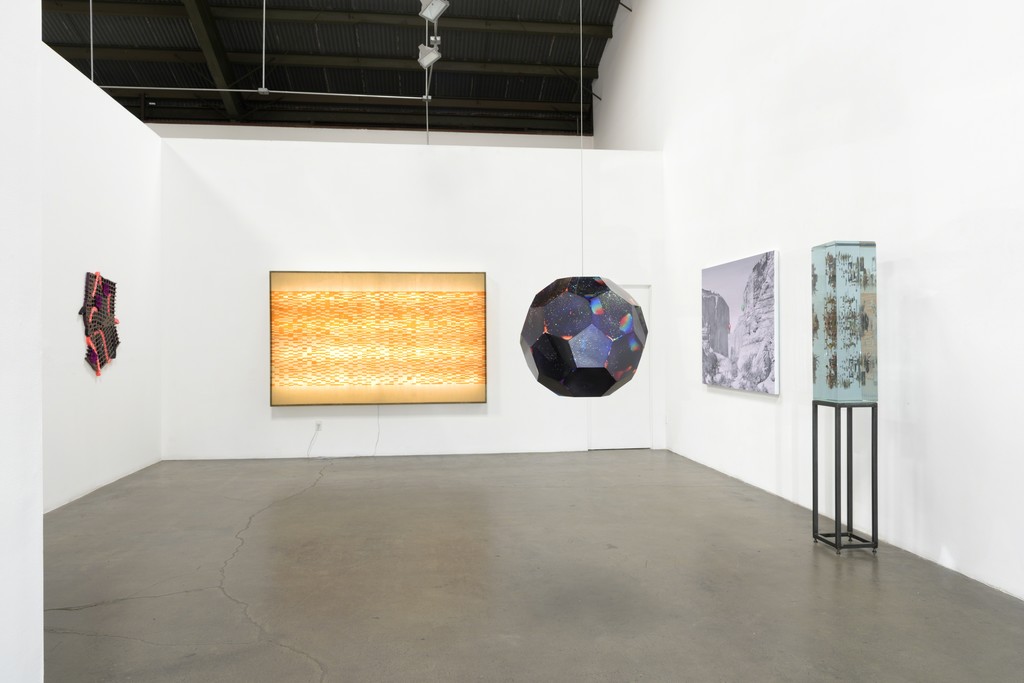 Installation View: "Konstructs," 2016, Richard Heller Gallery, Santa Monica, CA. Pictured: Works by Mark Whalen, John Wigmore, John Monn, Paco Pomet and Dustin Yellin. Installation View: "Konstructs," 2016, Richard Heller Gallery, Santa Monica, CA. Pictured: Works by Mark Whalen, John Wigmore, John Monn, Paco Pomet and Dustin Yellin.