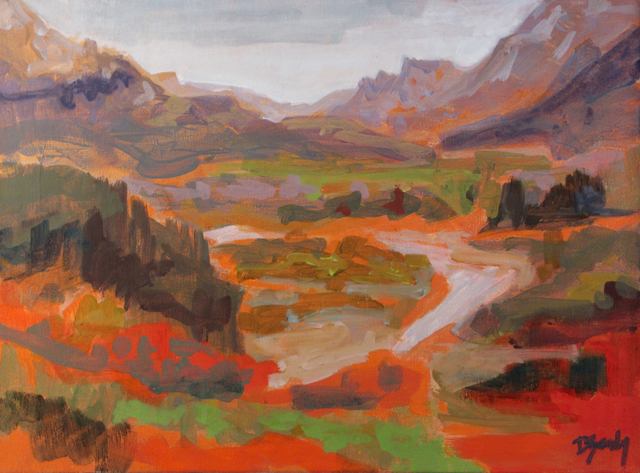 Diana Rae Zasadny, ‘Blustery Waterton’, Wallace Galleries