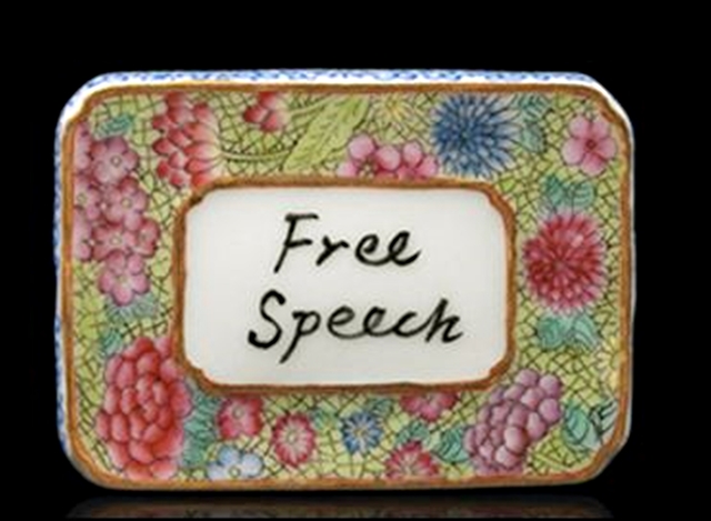 Ai Weiwei, ‘Free Speech (with COA hand signed by Ai Weiwei)’, 2014, Alpha 137 Gallery