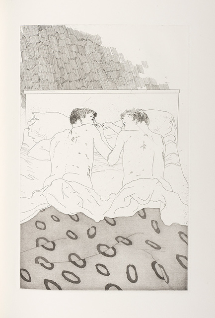 David Hockney, ‘Fourteen Poems From C. P. Cavafy (Scottish Arts Council 47-58)’, 1966, Doyle