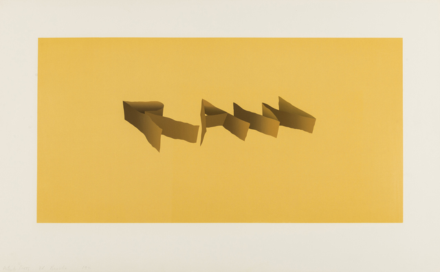 Ed Ruscha, ‘Raw’, 1971, Print, Screenprint with varnish overlay, on Louvain Opaque Cover paper, RAW Editions