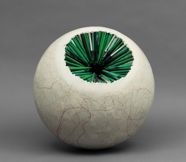 Tim Hawkinson, ‘Blastula’, 1999, Sculpture, Bondo, fiberglass, epoxy resin, and green pens, Artifex Press