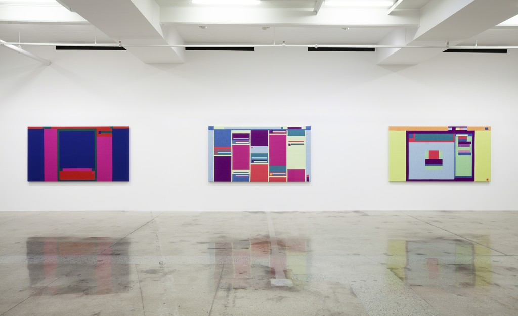 Rafaël Rozendaal, Abstract Browsing, Installation view, Steve Turner, January 2016 Rafaël Rozendaal, Abstract Browsing, Installation view, Steve Turner, January 2016