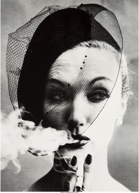 William Klein, ‘Smoke and Veil (Vogue), Paris’, 1958, Heritage Auctions