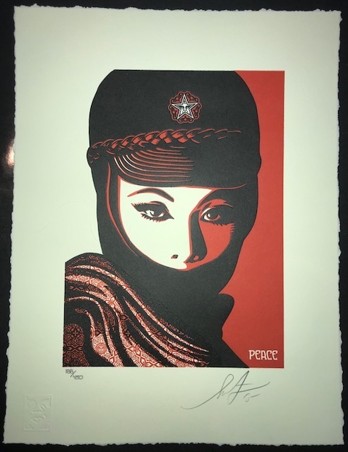 Shepard Fairey, ‘Mujer Fatal Letterpress Edition’, 2015, New Union Gallery