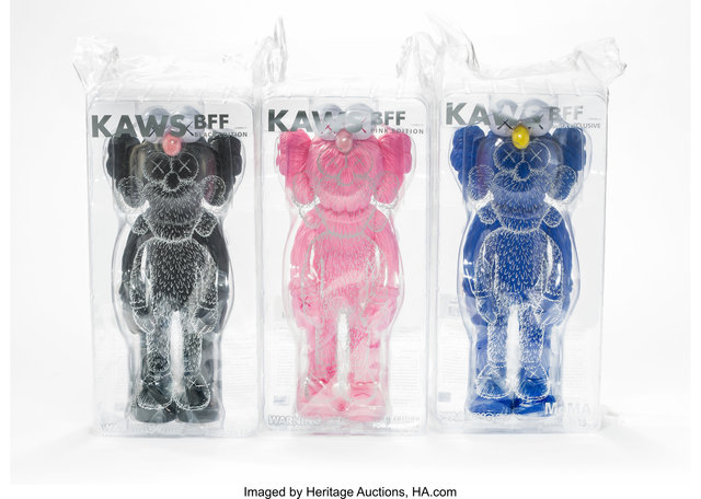 KAWS, ‘BFF Companion (three works)’, 2017, Heritage Auctions
