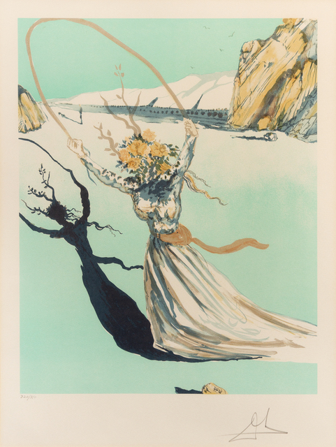 Salvador Dalí, ‘Transcendent Passage’, 1979, Print, Color Lithograph, Hindman