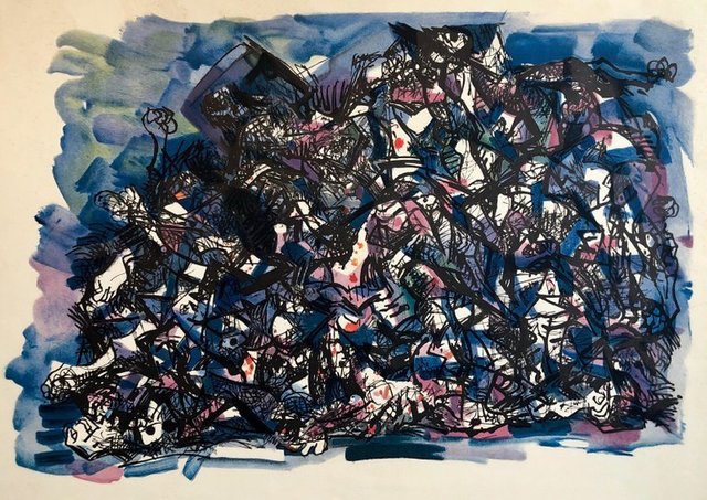 Abraham Rattner, ‘Untitled’, 1960-1969, Print, Lithograph, Lions Gallery