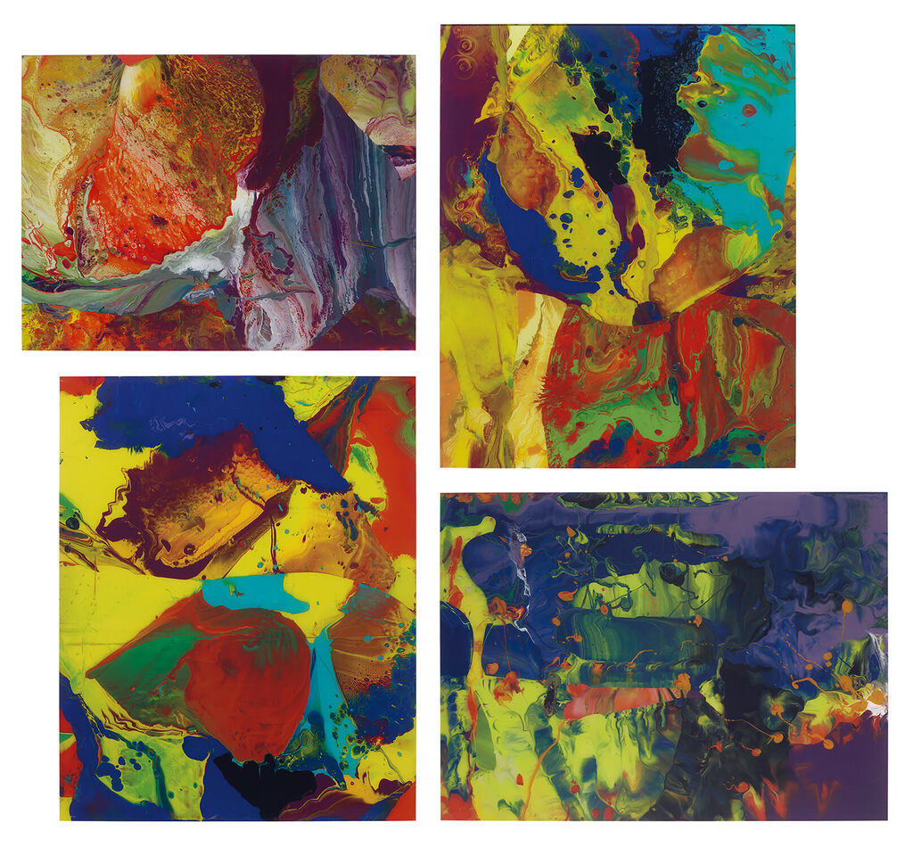 Gerhard Richter - Ifrit; Bagdad; Bagdad; and Aladin (P8-P11)