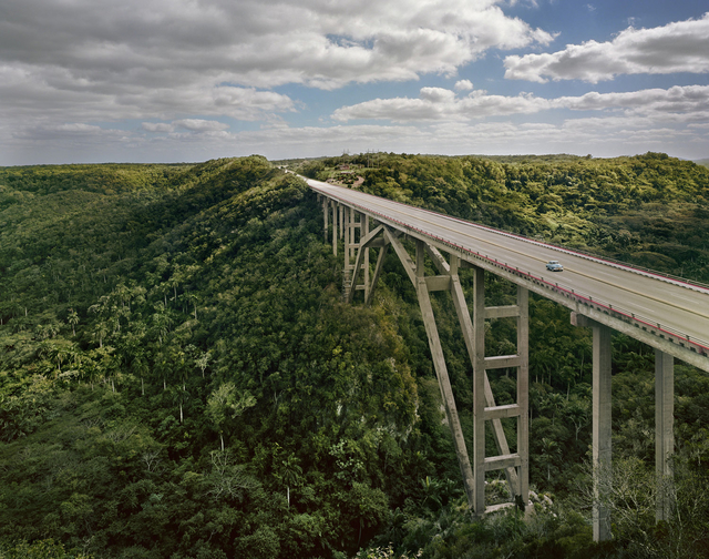 Andrew Moore, ‘Puente de Bacunayagua, Cuba’, 2012, Photography, Chromogenic print, Alex Daniels - Reflex Amsterdam
