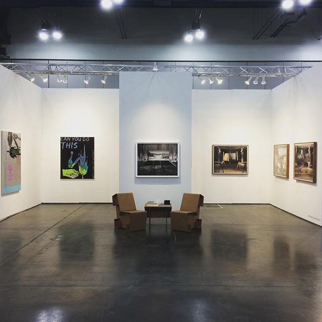Paintings by Jack Featherly and photographic works by Rodrigo Valenzuela in booth 603. Paintings by Jack Featherly and photographic works by Rodrigo Valenzuela in booth 603.