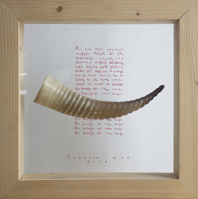 Ramazan Can, ‘This Bone Has a Spirit - Bu Kemiğin Bir Canı Var’, 2016, Anna Laudel