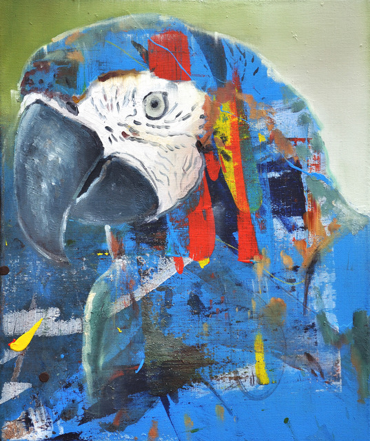 Jochen Pankrath, ‘Abstrakte Philosophen XXX ’, 2019, Painting, Oil on wood, Galerie Barbara von Stechow