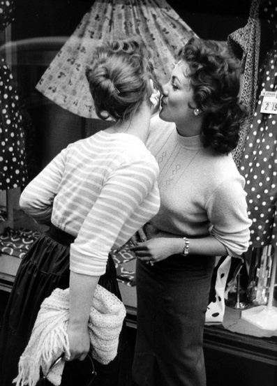 Thurston Hopkins, ‘Soho Greeting, London,’, 1956 (printed later), Photography, Gelatin silver print, Peter Fetterman Gallery