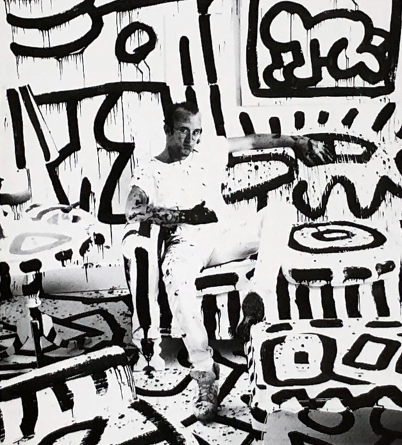 Keith Haring, ‘Keith haring at Area nightclub New York 1986’, 1986, Lot 180