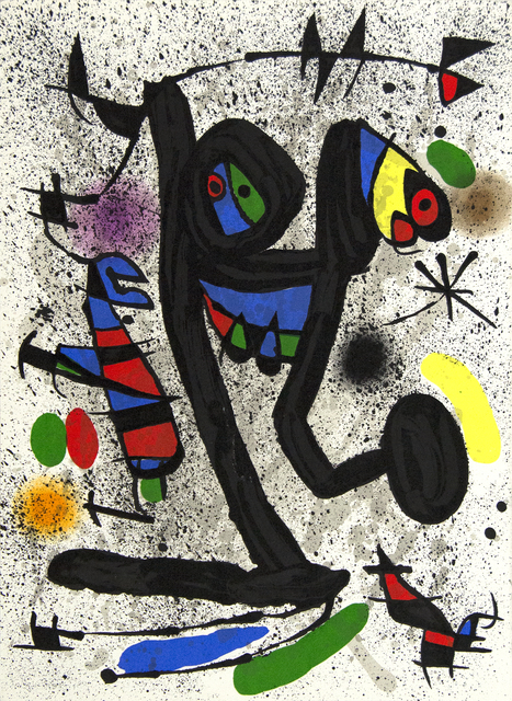 Joan Miró, ‘Butterfly Girl’, 1971, Heather James Fine Art Gallery Auction