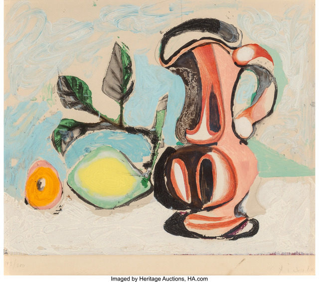 Pablo Picasso, ‘Nature morte au Citron et au Pichet rouge’, c. 1960, Heritage Auctions