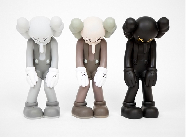 KAWS, ‘Small Lie (Complete set; brown, black and grey"’, 2017, Emily Friedman Fine Art