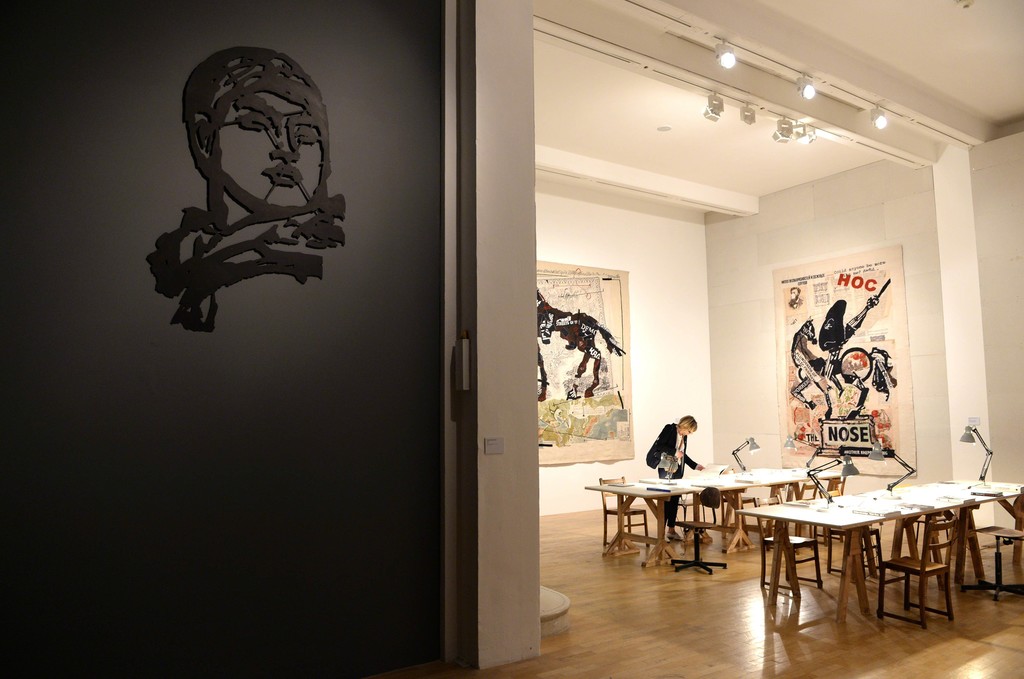 Installation view of "William Kentridge: Thick Time" at Whitechapel Gallery, London (2016). Image courtesy of Whitechapel Gallery. Installation view of "William Kentridge: Thick Time" at Whitechapel Gallery, London (2016). Image courtesy of Whitechapel Gallery.