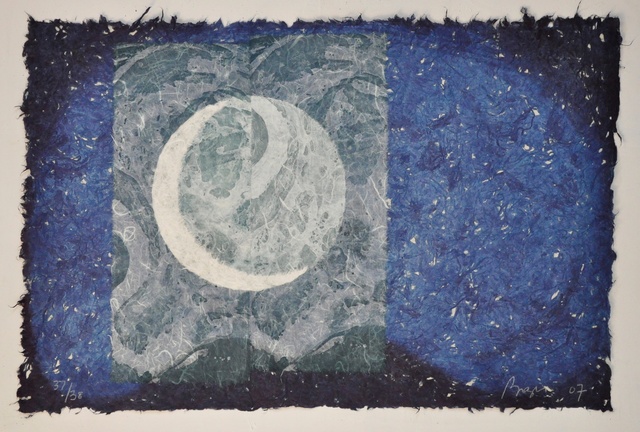 Sarah Brayer, ‘Chandra’, 2009, Print, Aquatint embedded in washi paper, The Tolman Collection of New York