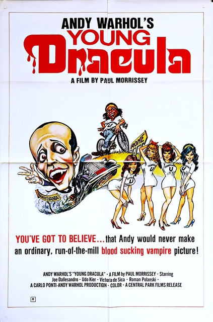 Andy Warhol, ‘Young Dracula Movie Poster (1974)’, 1976, Alpha 137 Gallery