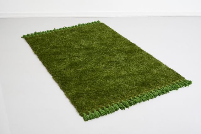 Filip Berg, ‘Picnic table’, 2020, Design/Decorative Art, (100% faux grass, 100% real wool, 200% climate change), Etage Projects