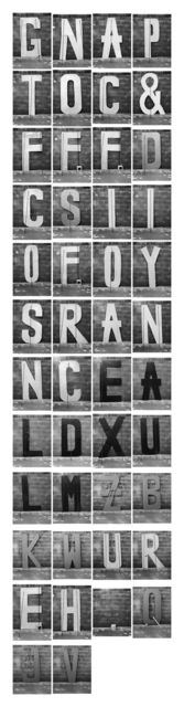 Shannon Ebner, ‘Subject Lost’, 2013, Print, Epson print, kaufmann repetto