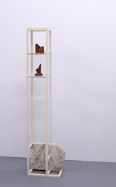 Tyler Beard, ‘Just Beyond Tree Line’, 2017, Sculpture, Brass, Ceramic, Granite, Plexiglass, Wood, VICTORI+MO CONTEMPORARY
