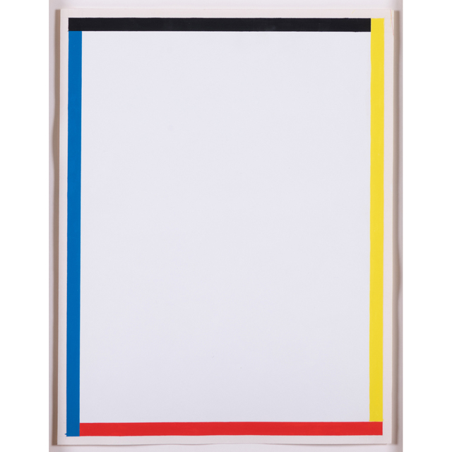 Aurelie Nemours, ‘Le tour de la droite’, 1981, PIASA