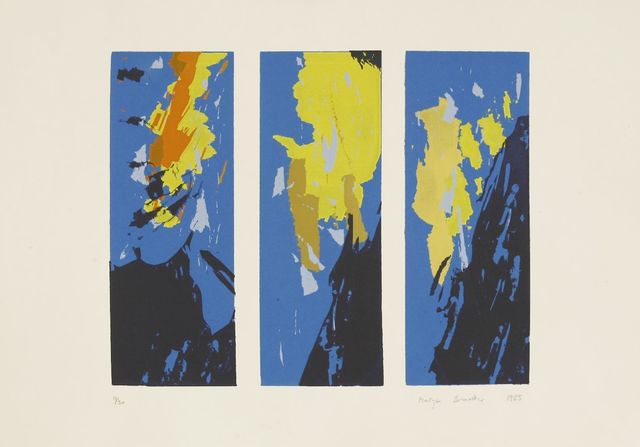 Martyn Brewster, ‘TRIPTYCH’, 1985, Print, Screenprint in colours, Sworders