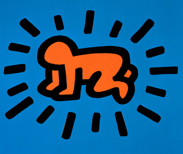 Keith Haring, ‘Radiant Baby’, 1990, Oliver Clatworthy