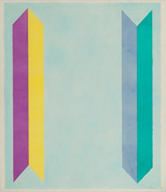 Piero Dorazio, ‘Untitled’, 1966, Painting, Tempera on Arches paper, Aste Boetto