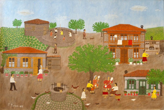 Giorgos Rigas, ‘Spinning Wool’, 1986, C. Grimaldis Gallery