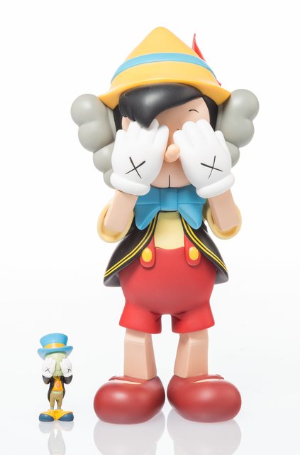 KAWS, ‘Pinocchio & Jiminy Cricket’, 2010, Heritage Auctions