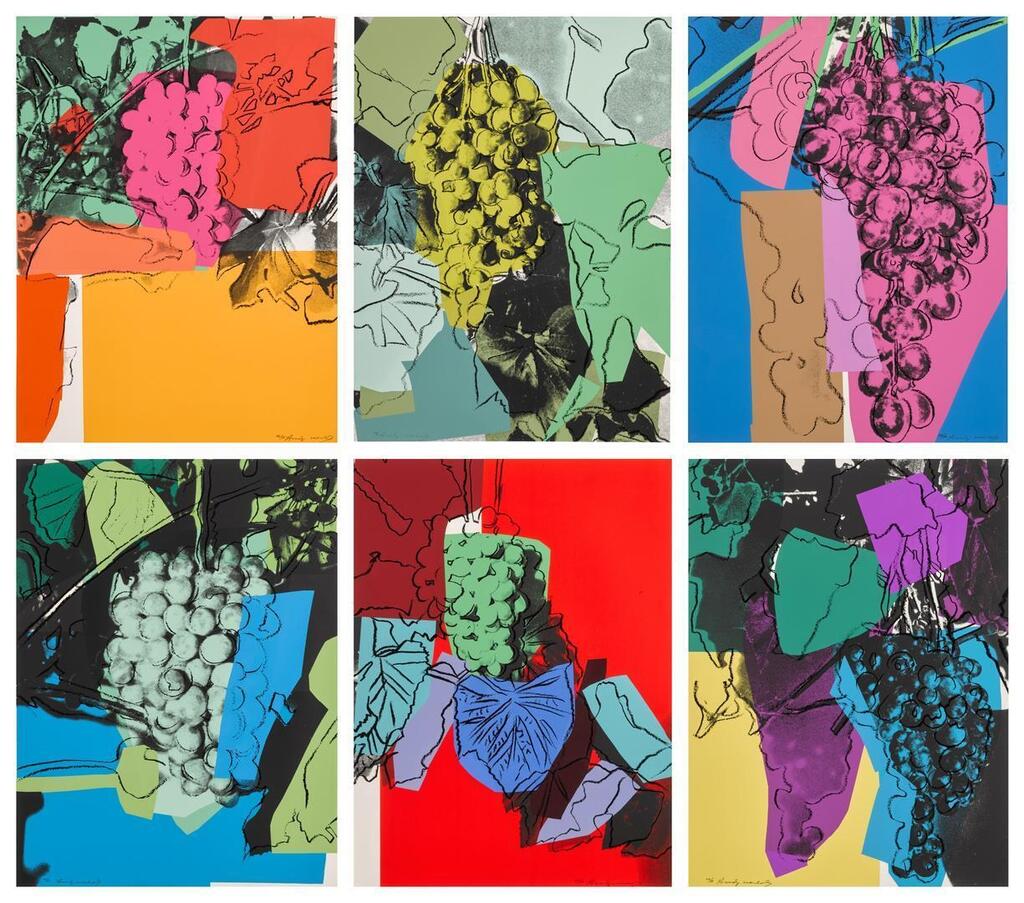 Andy Warhol - Grapes (Feldman & Schellmann II.190-95)