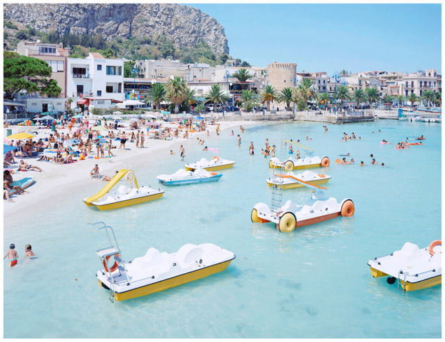 Massimo Vitali, ‘Mondello Paddle Boats’, 2007, IFAC Arts