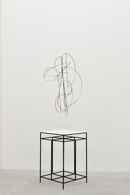 Matthias Bitzer, ‘The Architect’, ca. 2013, Sculpture, Metal, lacquer, wood, Almine Rech