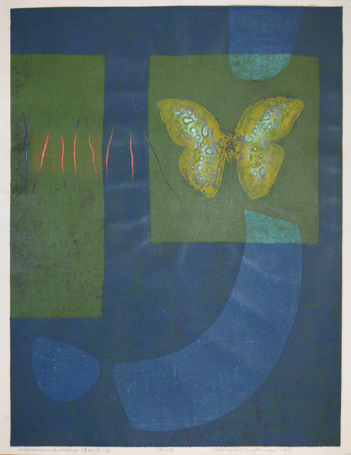 Tajima Hiroyuki, ‘Memories in Holidays’, 1967, Print, Woodblock Print, Ronin Gallery