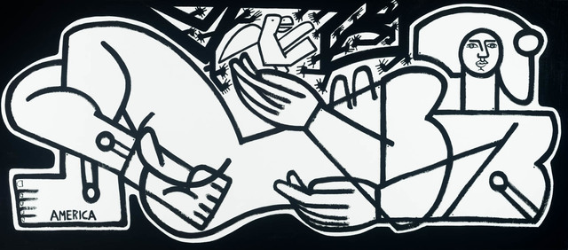 America Martin, ‘Woman and Desert Bird’, JoAnne Artman Gallery