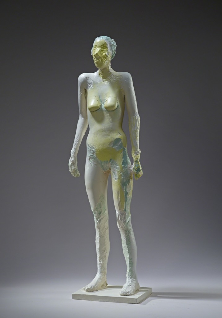 Manuel Neri, Standing Figure No. 3, 1992 (cast 2006)
Bronze and Incralac with oil-based pigments, 66 x 20 x 13 1/2 in. (167.6 x 50.8 x 34.3 cm). Nasher Sculpture Center, Gift of Manuel Neri Trust Manuel Neri, Standing Figure No. 3, 1992 (cast 2006)
Bronze and Incralac with oil-based pigments, 66 x 20 x 13 1/2 in. (167.6 x 50.8 x 34.3 cm). Nasher Sculpture Center, Gift of Manuel Neri Trust