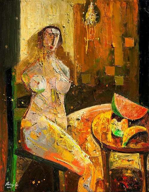 Vladimir Cora, ‘Untitled’, 2014, Painting, Original Acrylic on Canvas, Ethos Contemporary Art