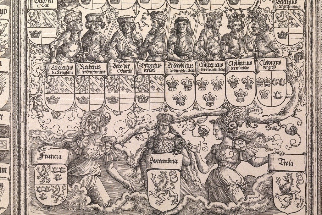 The Arch of Honour of Maximilian I (Detail), by Albrecht Dürer 1515 The Arch of Honour of Maximilian I (Detail), by Albrecht Dürer 1515