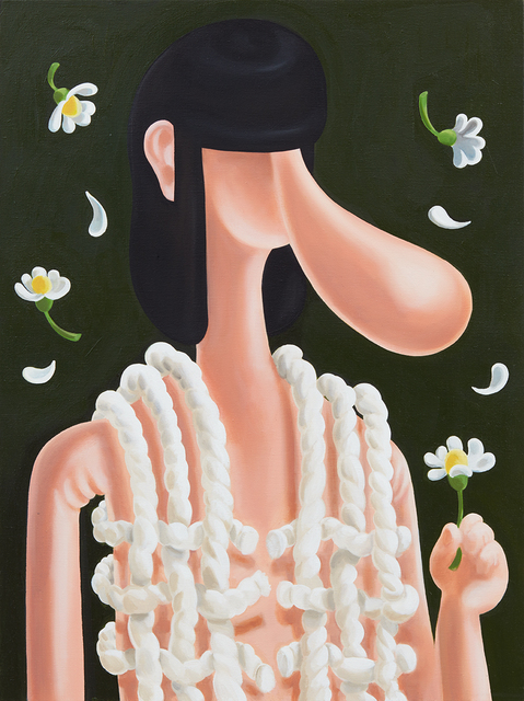 Louise Bonnet, ‘The Rope Vest’, 2015, Painting, Oil on canvas, NINO MIER GALLERY