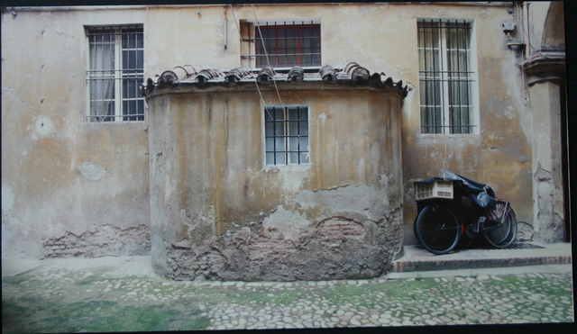 Luigi Ghirri, ‘Bologna, Via Fondazza’, 1989-1990, Photography, C-print, vintage, Mai 36 Galerie