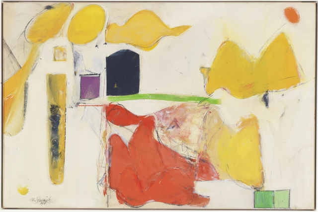 Milton Resnick, ‘Untitled’, 1946, Painting, Oil on canvas, The Milton Resnick and Pat Passlof Foundation