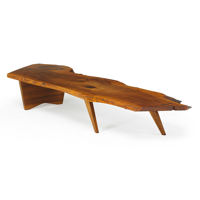 George Nakashima, ‘Fine Slab coffee table, New Hope, PA’, 1961/62, Rago/Wright