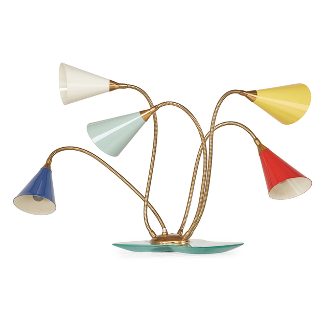‘Adjustable Table Lamp, Italy’, 1950s, Rago/Wright