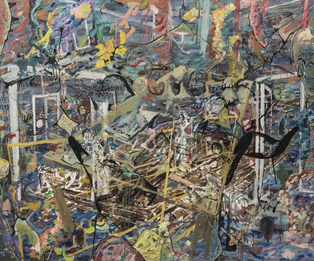 Kaspar Bonnén, ‘The Raft’, 2018, Painting, Oil on canvas, NUNU FINE ART